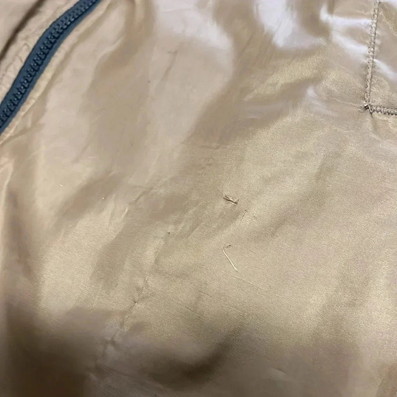 Champion Sherpa Lined Stadium Hooded Gold Jacket Size XS - Picture 13 of 13